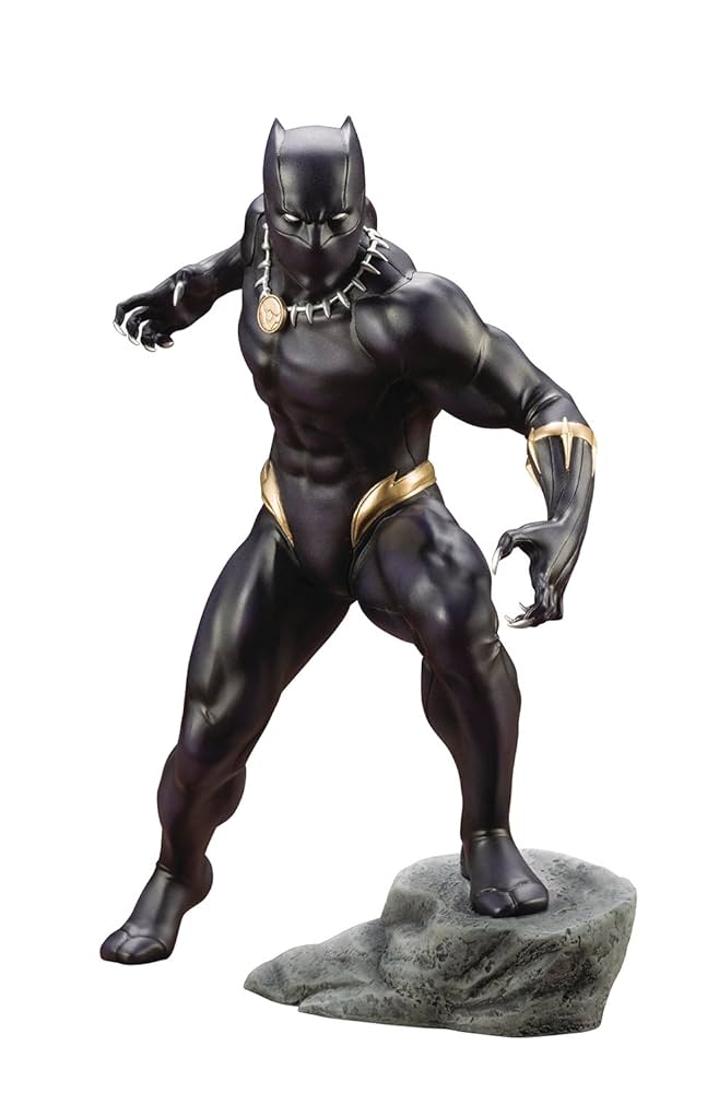 ALLIGATOR 特注品 STANDING 165 BLACK PANTHER Amazon.com: Decorative Black Panther Statue 5.90